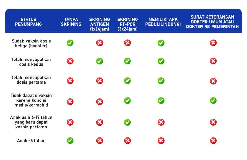 Syarat Penerbangan Domestik - Apa Aja Ada